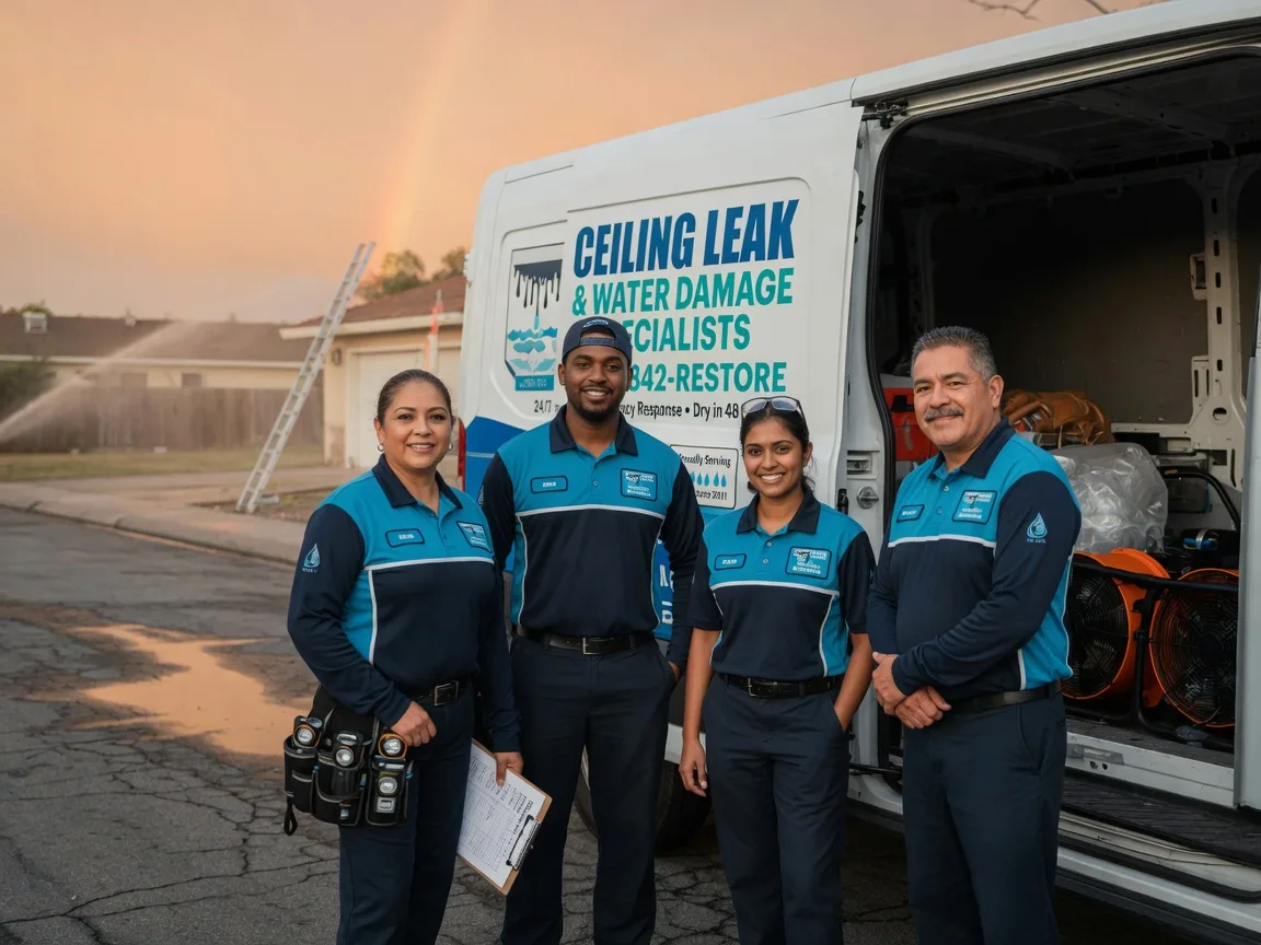 Ceiling Leak Cleanup company in Gracemont, OK